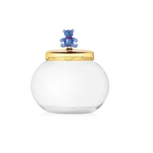 Ichendorf Schiaccianoci Box scatola con coperchio biscottiera con orso Vetro Borosilicato
