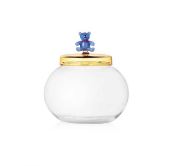 Ichendorf Schiaccianoci Box scatola con coperchio biscottiera con orso Vetro Borosilicato