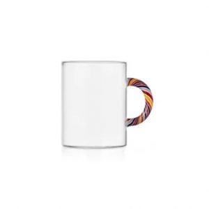 Ichendorf Schiaccianoci Mug tazza con manico colorato natale vetro borosilicato