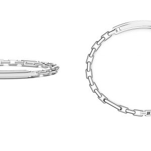 Zancan Bracciale in argento con pietre naturali ESB321-NE