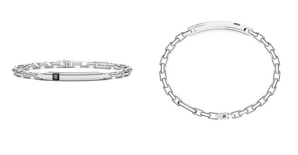 Zancan Bracciale in argento con pietre naturali ESB321-NE