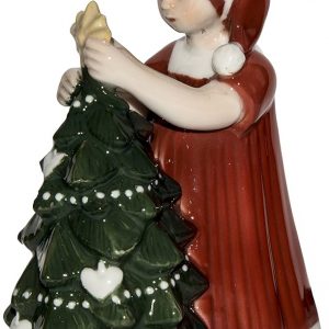 Royal Copenhagen Figurine Elsa White with Christmas Tree Mini Ref. 5021095