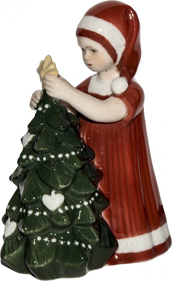 Royal Copenhagen Figurine Elsa White with Christmas Tree Mini Ref. 5021095