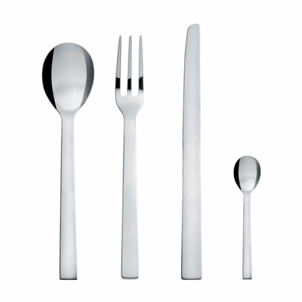 Alessi Santiago Posate Set 12 pezzi in acciaio inox 18/10 lucido