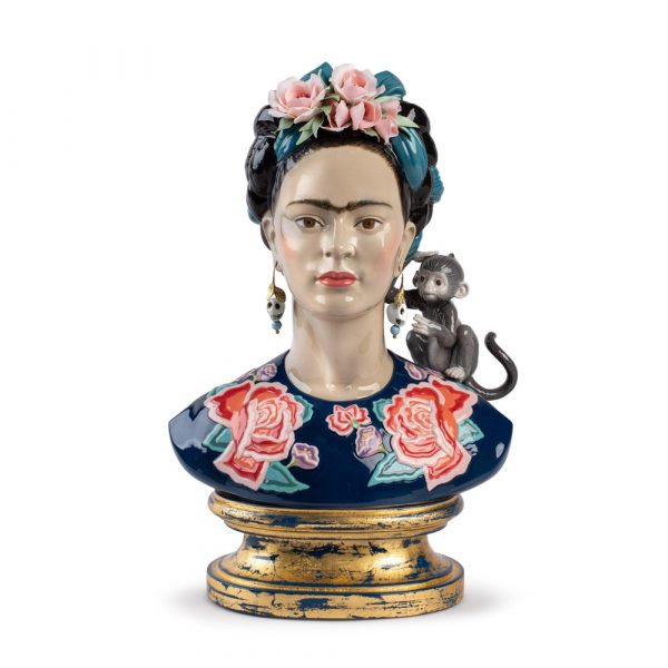 Lladrò Scultura Frida Kahlo Serie Limitata limited porcellana statua NUOVO