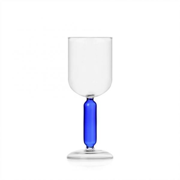 Ichendorf Calice Bloom blu in Vetro borosilicato e Soffiato 6 pezzi