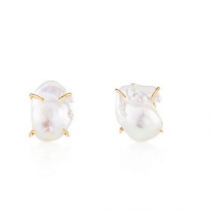 Lucedeimieiocchi Orecchini Clorinde Argento 925 e perle scaramazza