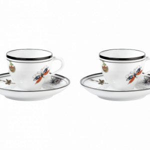 Ginori 1735 Arcadia Set due tazze caffè con piattino richard ginori porcellana