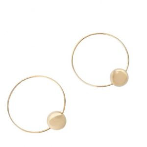 Lucedeimieiocchi Orecchini bulle cerchio Argento 925
