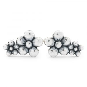 Thun by Trollbeads Margherite delicate - TAGEA-00116 bead in argento orecchini