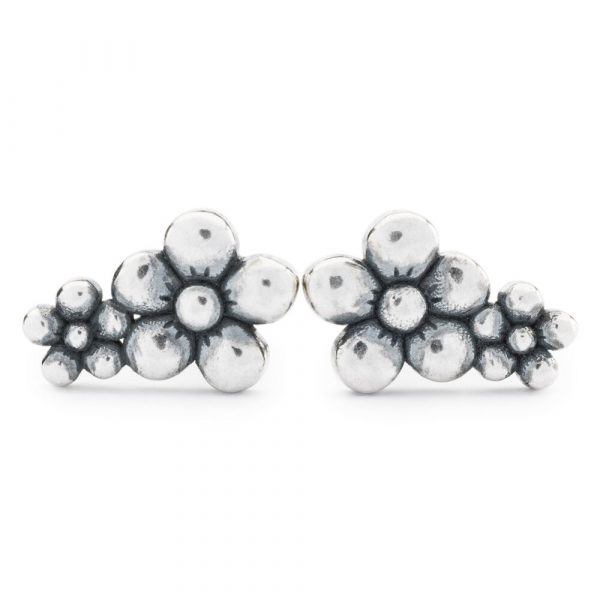 Thun by Trollbeads Margherite delicate - TAGEA-00116 bead in argento orecchini