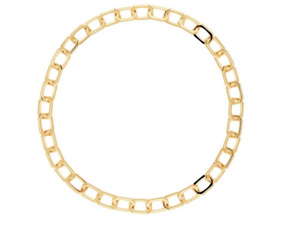 PDPAOLA Collana Largel Signature Chain Gold Ref. CO01-381-U catena gold argento LAGRU GIOIELLERIA LAGRU GIOIELLERIA (34)