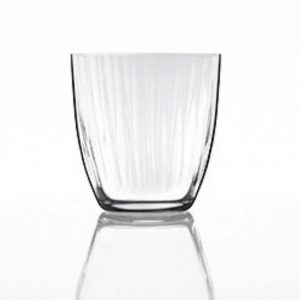 KnIndustrie Set 6 Bicchieri Lines tumbler acqua in vetro