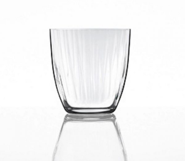 KnIndustrie Set 6 Bicchieri Lines tumbler acqua in vetro