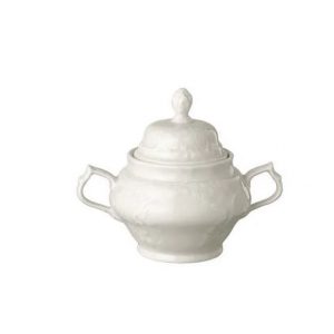 Rosenthal Sanssouci Elfenbein Zuccheriera con coperchio in porcellana