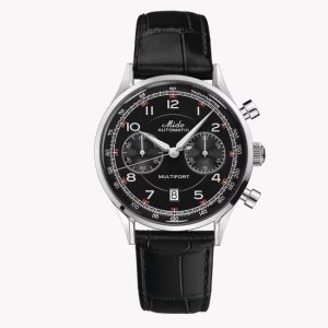 Mido Multifort Patrimony Chronograph Orologio uomo Logo Vintage Mido