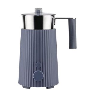 Alessi Montalatte Plissè in resina termoplastica MDL13 G latte schiuma Grigio