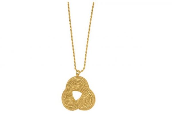 Lucedeimieiocchi Collana Virna intreccio Argento 925