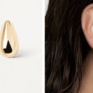 PDPAOLA Orecchini Sugar drop medium Argento 925 goccia