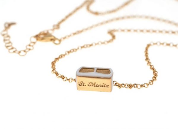 Lucedeimieiocchi Collana St.Moritz (funivia) Argento 925