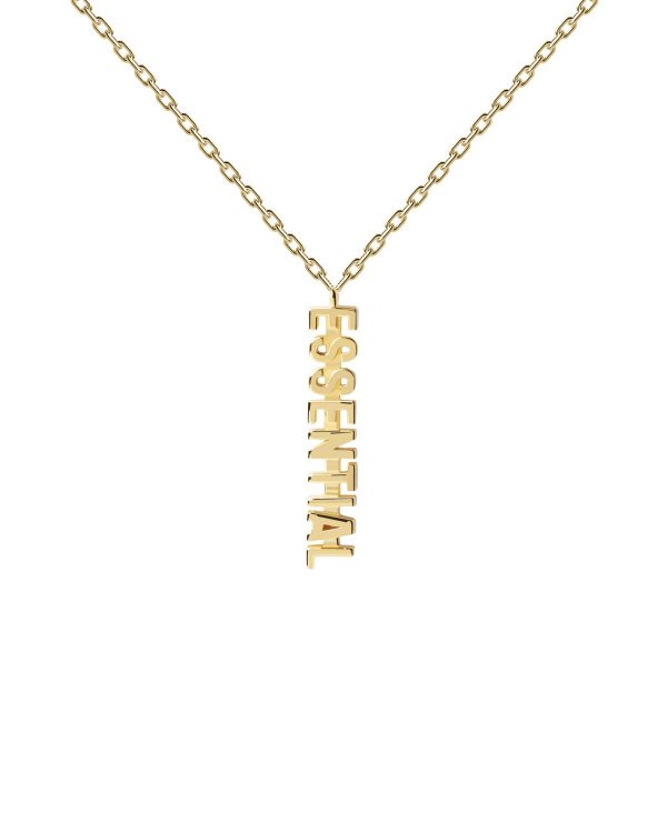 PDPAOLA Collana Essential donna Argento 925 gioiello pendente