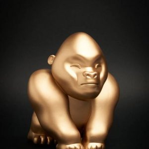 Blogo Design VITTORIO GOLD orango oro Money Bank salvadanaio