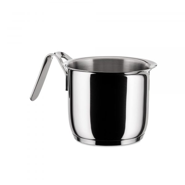 Alessi Pots & Pans Bollilatte con manico acciaio pentolino 190cl
