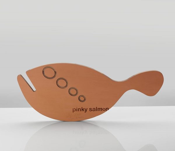 KnIndustrie Pinky Salmon tagliere in noce canaletto 51*21cm
