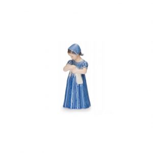 Royal Copenhagen Figurine Mary con Vestito Blu mini 14.5cm