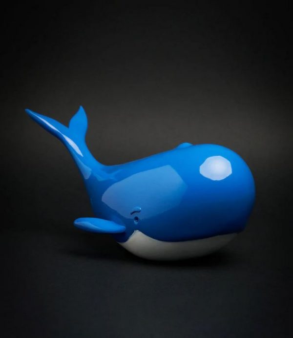 Blogo Design MOBY BLUE balena blu Money Bank salvadanaio