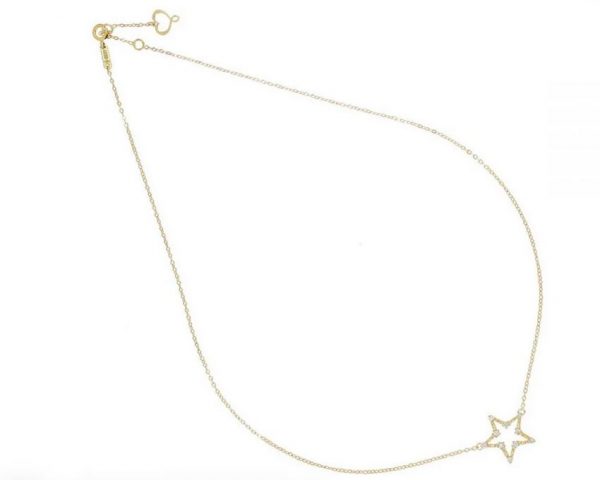 Maman et Sophie Collana Girocollo stella oro 18kt e diamanti