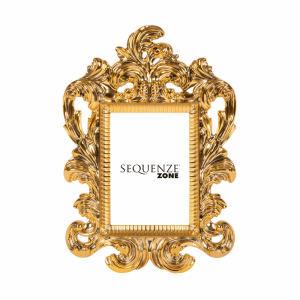 Sequenze - Portafoto/Specchio Color Zone in resina oro cornice 10*15cm frame fot