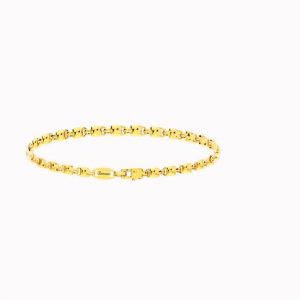 Zancan Bracciale in Oro 18kt eternity Gold uomo maglia