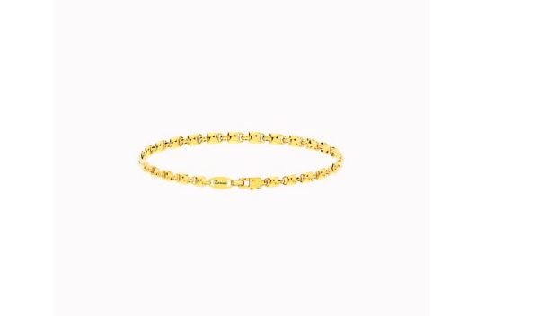 Zancan Bracciale in Oro 18kt eternity Gold uomo maglia