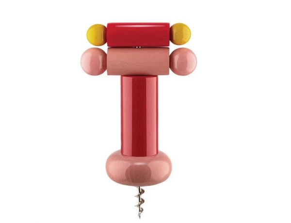 Alessi Twergi Cavatappi ES17 100 Values Collection Centenario legno limited rosa