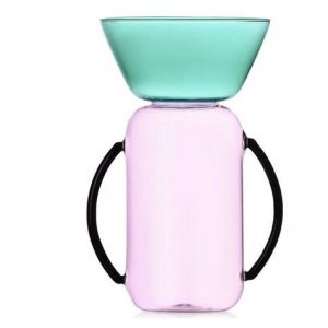 Ichendorf Gelée Vaso medio con due manici, 25 cm nuovo vetro