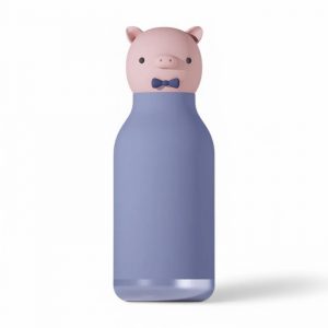 Asobu The piggy Bestie Bottle borraccia termica maiale rosa