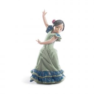 Lladrò Figurina Statuina Ballerina Flamenco in porcellana 1005192