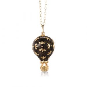 Tsars Collection ROMANOV Collection Collana in argento placcato oro Mongolfiera