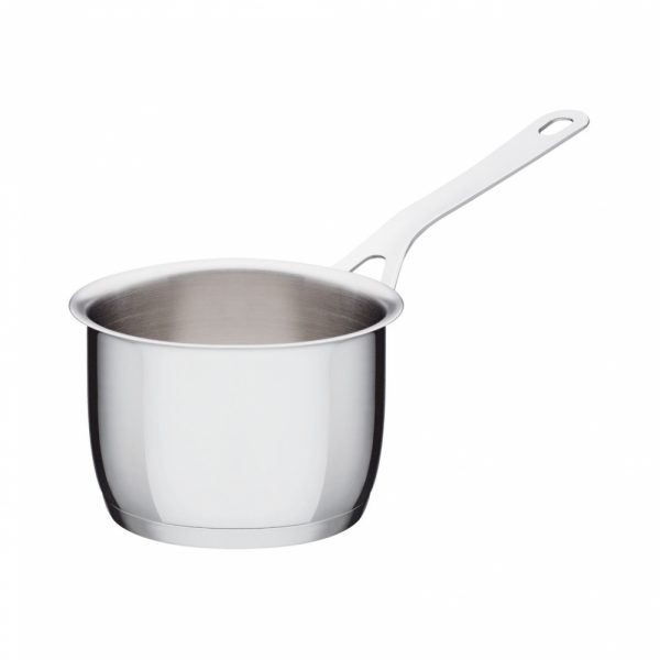 Alessi Pots & Pans casseruola pentolino 1 manico acciaio 16cm