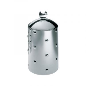 Alessi kALISTò 1 barattolo in acciaio con coperchio luna CB01
