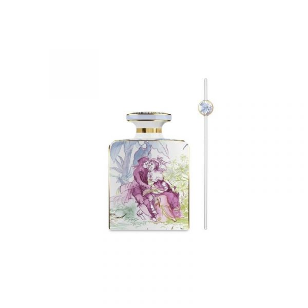 Baci Milano Firenze bottiglia profumatore rettangolare mini 100ml in porcellana
