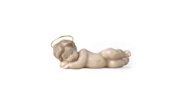 Lladrò Figurina Natività Gesù Bambino in porcellana lucida 01004535 9cm