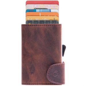 C-Secure Portafoglio Con Protezione RFID Carte Buffalo classic leather
