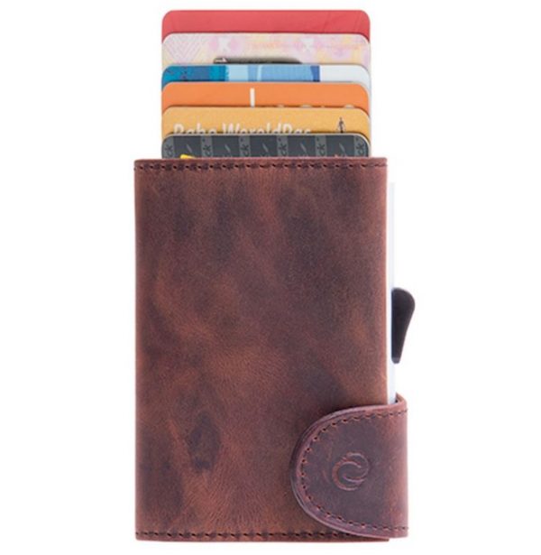 C-Secure Portafoglio Con Protezione RFID Carte Buffalo classic leather