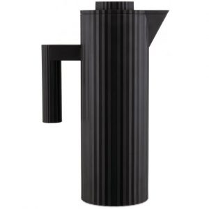 Alessi Brocca isotermica Plissé caraffa 1 L Resina termoplastica nera
