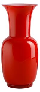 Venini Vaso Opalino Medium Rosso 706.22 Venini Vetro Murano