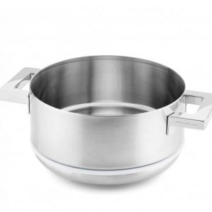 Mepra Cestello multifunzione cuociverdure Stile by Pininfarina 22cm in acciaio