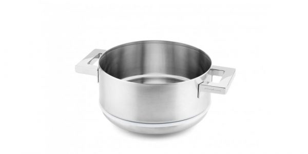 Mepra Cestello multifunzione cuociverdure Stile by Pininfarina 22cm in acciaio