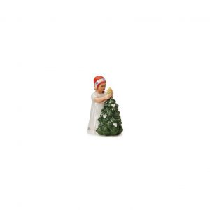 Royal Copenhagen Figurine Elsa White with Christmas Tree Mini Ref. 5021096